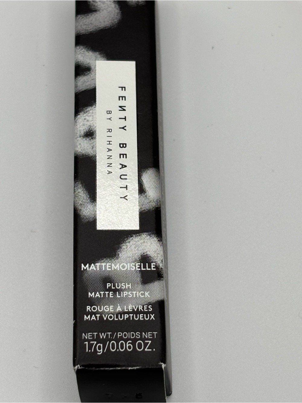 Fenty Beauty Mattemoiselle Plush Matte Lipstick Midnight Wasabi 0.06 oz - Picture 6 of 9